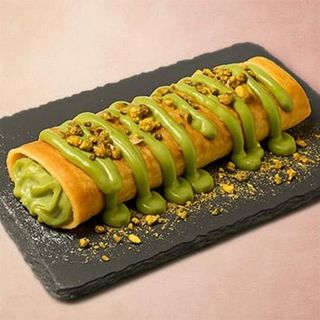 Crêpe pistachio