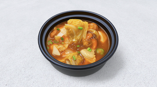 Pork and Cabbage Stew with Tofu
