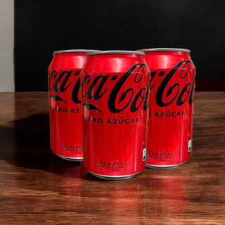 3 x Coca Cola Zero 