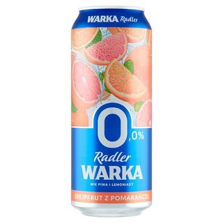 Warka Radler grejpfrut z pomarańczą 0,0% 0,5l
