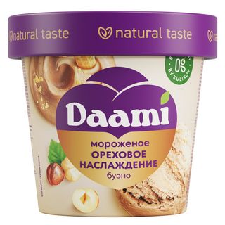 Мороженое премиум DAAMI "Buenos ореховое наслаждение" (0,090 кг) 