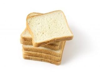 Pain de mie blanc en tranche