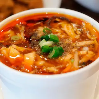 159. Sopa agripicante de marisco