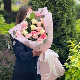 Bukiet Delikatny Róż