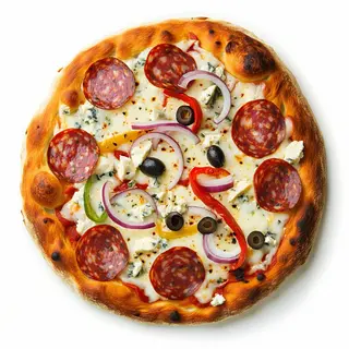 Pizza vulcano