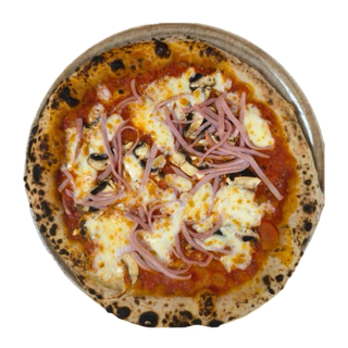 Pizza Prosciutto e funghi