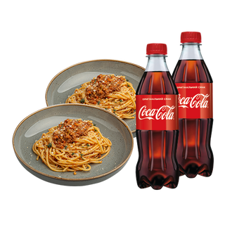 Комбо 2шт Паста Болоньєзе+2штКоли 0,5л