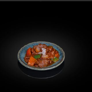 57A.Ternera Con Salsa De Ajo