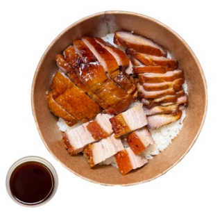 Three Roasts & Rice | Selecție de Trei Fripturi Chinezesti & Orez