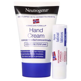 Neutrogena Fórmula Noruega, Crema De Manos Concentrada 50Ml + Stick Protector Labial Spf20