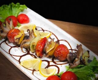 რვაფეხა გრილზე