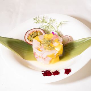 601-TARTAR DORADA & MANGO/SEA BREAM & MANGO  D