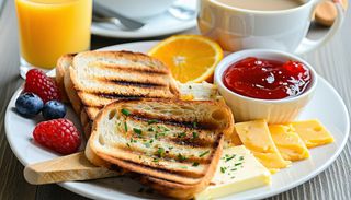 Petit Déjeuner Pain Grillé