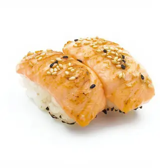 Nigiri Salmón Flameado