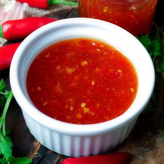Salsa picante dulce