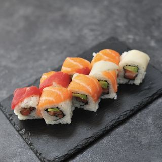 Arcoíris Roll (8 Pzs.)