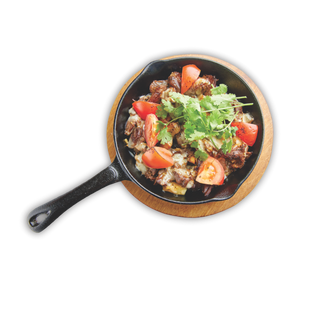 филе молодого барашка запеченное с сыром