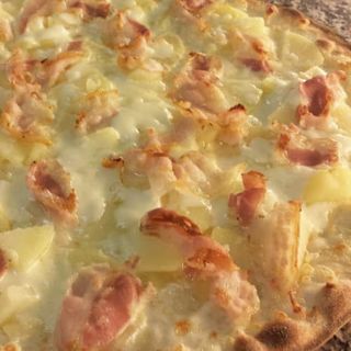 Patate lesse e pancetta