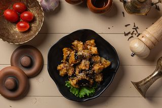 Салат Хрустящие баклажаны (250гр)