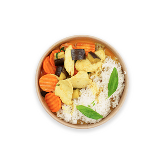 Żółte curry z krewetką