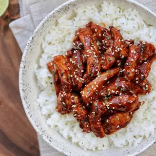 1/4 fried with rice