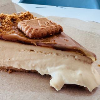 Tarta casera  de queso fundente con LOTUS