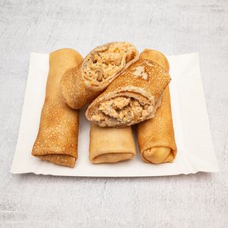 Naleśniki z kurczakiem  i pieczarkami w sosie śmietanowym