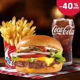 ჯუნიორ ვენდის ბურგერის კომბო