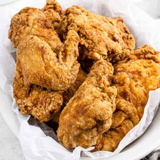 Menu arroz con pollo Frito