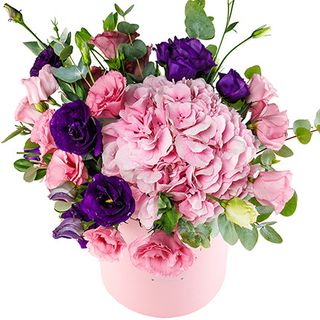 Квіти в коробці "Неземна краса!"