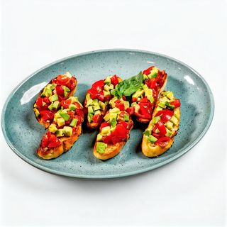 Bruschette cu avocado