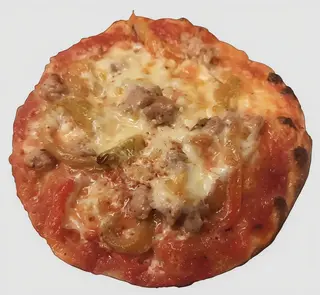 Peperoni e salsiccia rossa