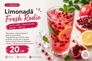 Limonadă Fresh Rodie 250ml