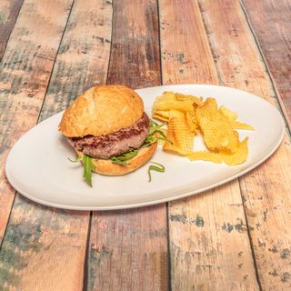 Hamburguesa Astur (Única en Madrid)