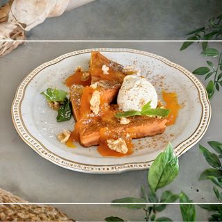 French Toast de Abóbora e Nozes