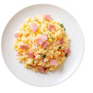 Arroz con tres delicias