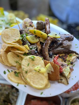 Plat Merguez (Farcie Kebda)