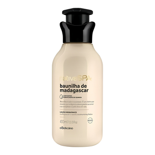 Loção Hidratante Nativa SPA Baunilha de Madagascar, 400ml