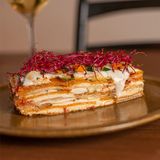 Lasaña de Verduras con Cremoso de Anacardos