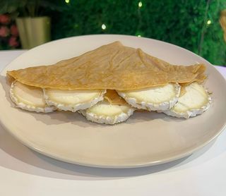 Crepe de queso cabra