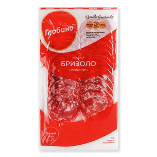 Ковбаса «Глобино» «Брізоло» с/к в/ґ нарізка (80г)