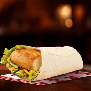 გრილზე შემწვარი ქათმის ვრეპი