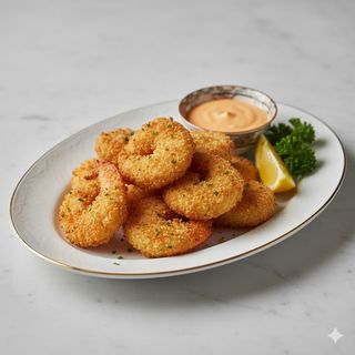 Langostinos fritos 8 uds.