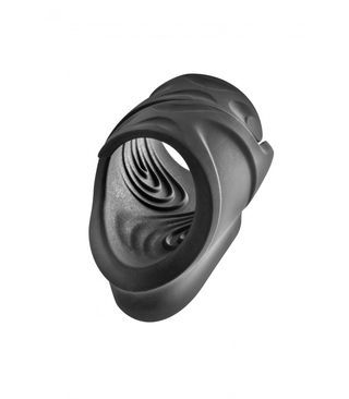 Masturbador Funda Silicona Con Estrías Recargable