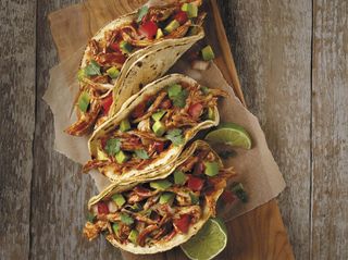 Taco De Tinga De Pollo 3 Ud.