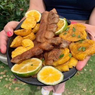 Chicharrones de cerdo
