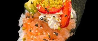 Salmao bombom Temaki