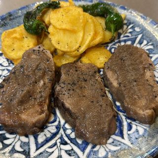 Lomo de cerdo en salsa globo 