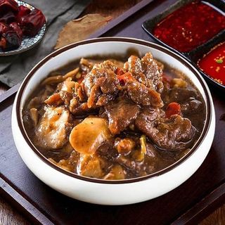 Ternera con salsa de ostras