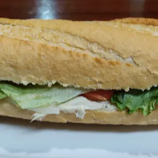 Bocadillo de pollo.